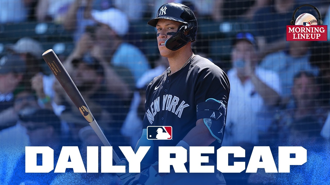 Opening Night is TONIGHT! | Morning Lineup (MLB Daily Recap)