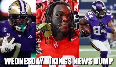 Minnesota Vikings News Dump (3.25.2026) | Meeting with Coleman, Ohio State Pro Day, Kickoff Change?
