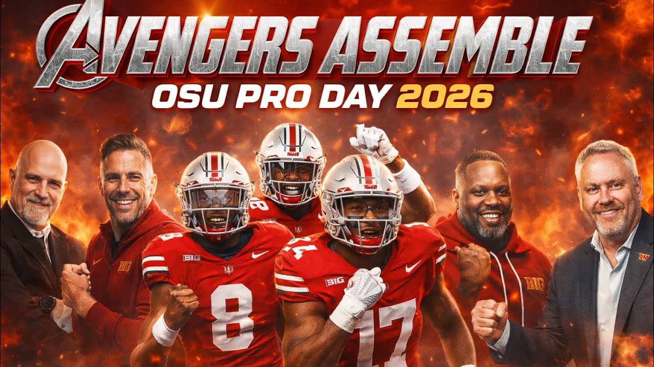 Washington Commanders ALL HANDS ON DECK at Ohio State PRO DAY! AP, DQ, Blough & Jones ATTENDING