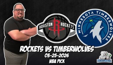 Houston Rockets vs Minnesota Timberwolves 3/25/26 NBA Free Picks & Prediction | NBA Betting Tips
