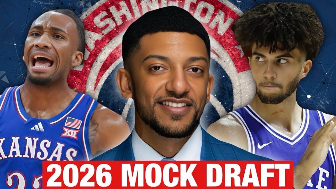 NEW WASHINGTON WIZARDS 2026 NBA MOCK DRAFT! BANKING ON BOOZER?