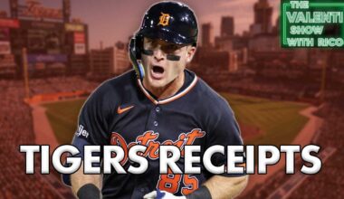Detroit Tigers 2026 Receipts | The Valenti Show with Rico