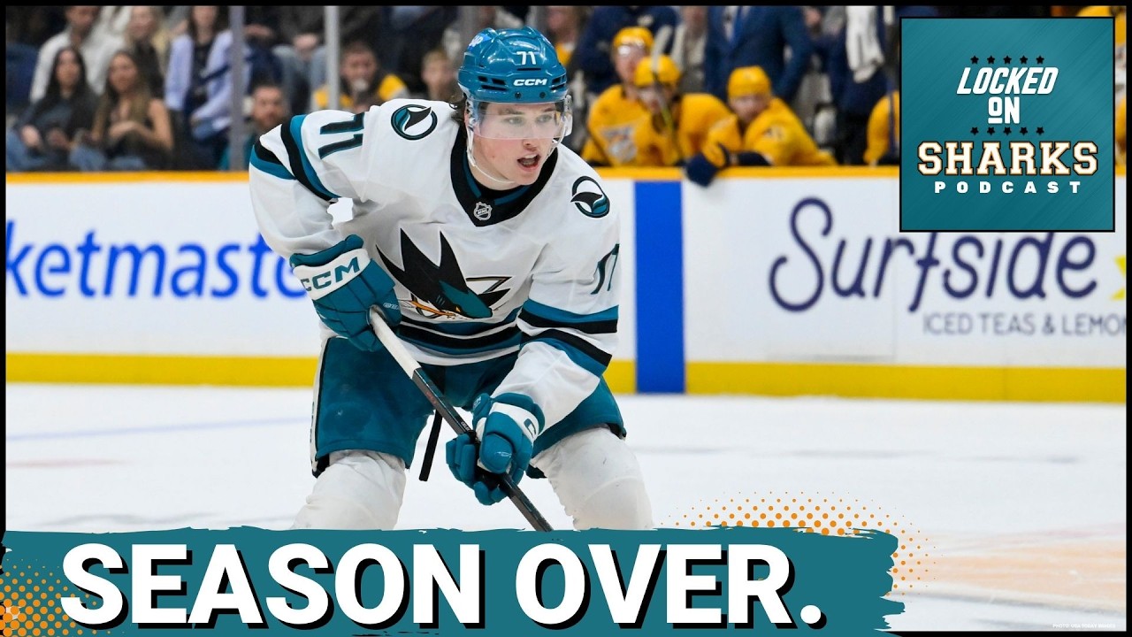 SEASON OVER: San Jose Sharks Big Game MELTDOWN—Will Smith & Macklin Celebrini Spotlight