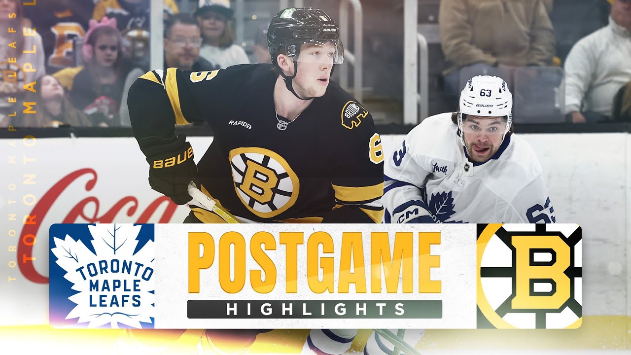 CONDENSED GAME: Boston Bruins vs. Toronto Maple Leafs - 3/24/2026