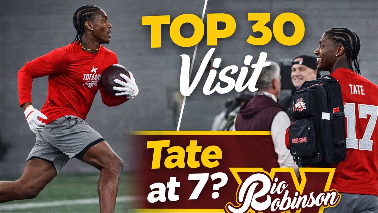 Is Carnell Tate "THE GUY" at 7 for Washington Commanders?