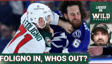 STRETCH RUN: Minnesota Wild COACH John Hynes Faces Key Lineup DILEMMA with Marcus Foligno Returning
