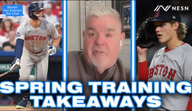 2026 Red Sox Spring Training Takeaways
