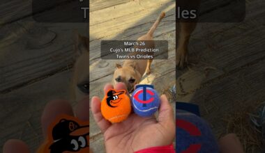 Cujo’s MLB Picks | Minnesota Twins vs Baltimore Orioles ⚾ 03-26-2026 #CujoCatches
