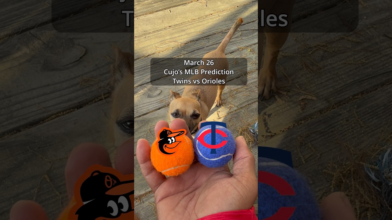 Cujo’s MLB Picks | Minnesota Twins vs Baltimore Orioles ⚾ 03-26-2026 #CujoCatches