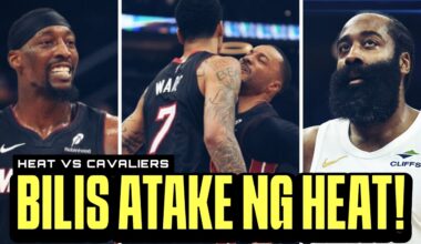 NON-STOP attacks ng Miami Heat! GANDA ng dribble drive offense balanced scoring! Heat vs Cavaliers