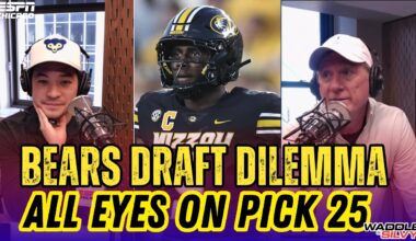 What Will Chicago Bears Do at 25?!