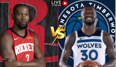 Houston Rockets vs Minnesota Timberwolves/Live Play by Play Reaction