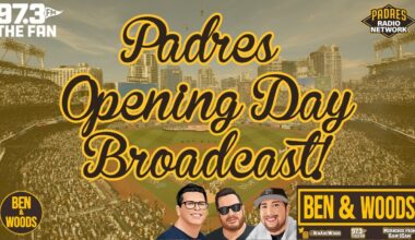 Ben & Woods LIVE: March 26th, 2026 - WELCOME TO PADRES OPENING DAY!!!