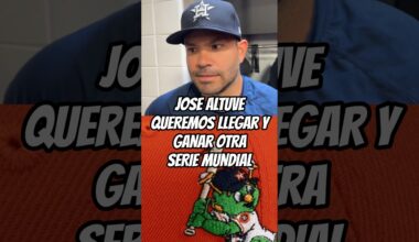 #OpeningDay José Altuve en su 14a apertura de temporada #MLB #baseball #Astros