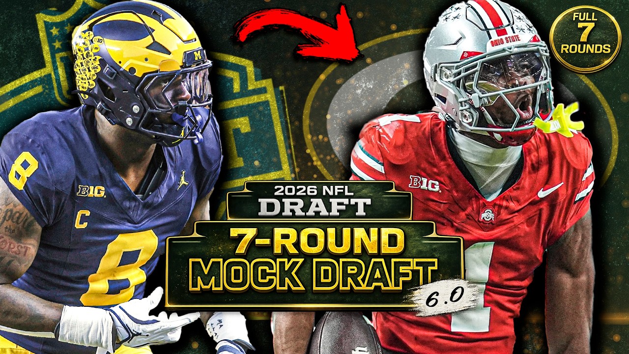 Green Bay Packers 7-Round Mock Draft 6.0 - TWO Trade Downs!!!