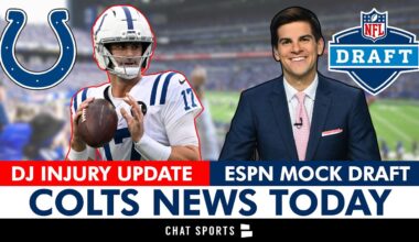 Indianapolis Colts News: Daniel Jones Injury Update + Field Yates ESPN NFL Mock Draft