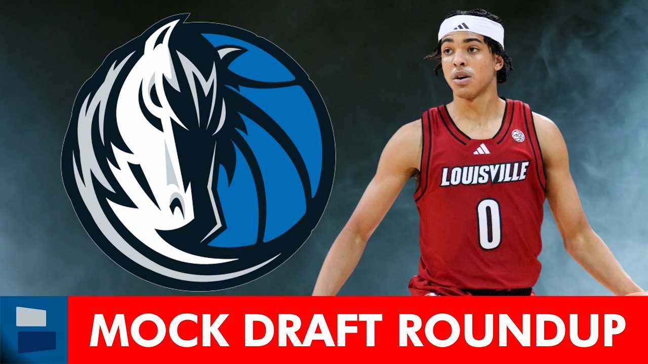 Dallas Mavericks 2026 NBA Mock Draft Roundup Ft. Keaton Wagler & Mikel Brown Jr. | Mavs Draft Rumors