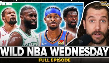 Jaylen Brown & Celtics STATEMENT vs. Thunder + Durant's Rockets COLLAPSE vs. Wolves | NBA Reaction