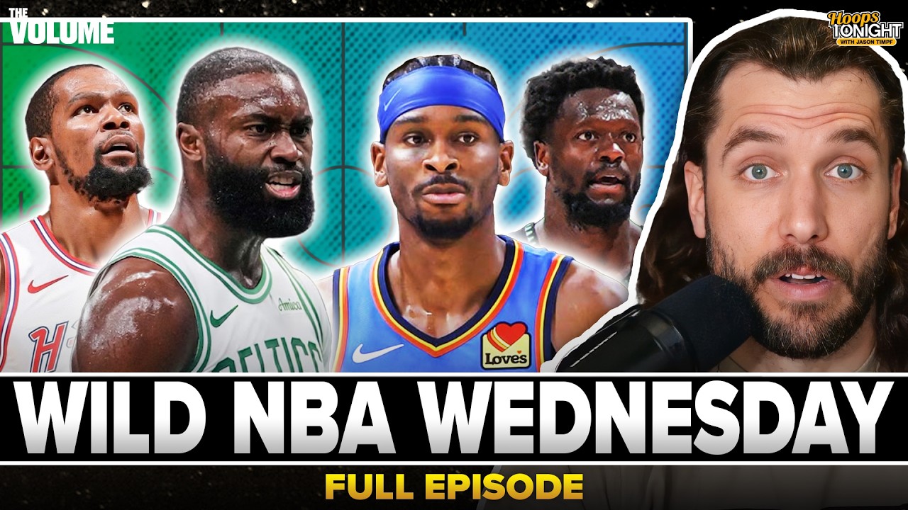 Jaylen Brown & Celtics STATEMENT vs. Thunder + Durant's Rockets COLLAPSE vs. Wolves | NBA Reaction