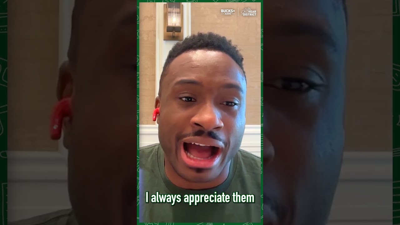 Thanasis' bond with Milwaukee is a "blessing" 🦌💚