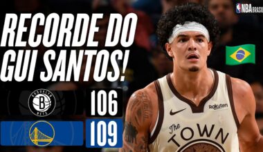 GUI SANTOS faz 31 pontos, bate recorde pessoal e comanda vitória dos WARRIORS - Melhores Momentos