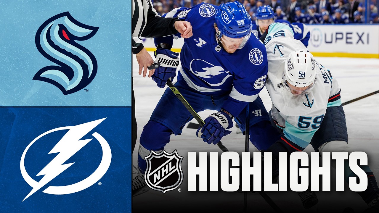 Kraken vs. Lightning | NHL Highlights | March 26, 2026