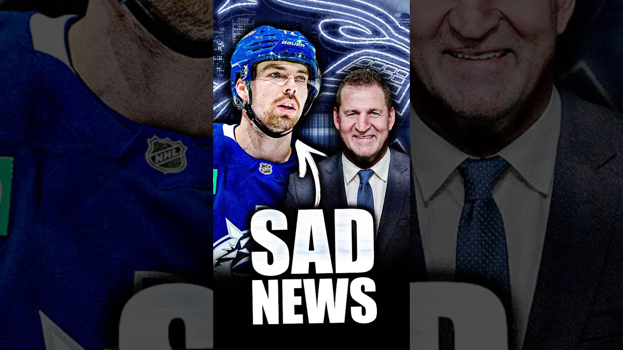 REALLY SAD VANCOUVER CANUCKS NEWS… BITTERSWEET UPDATE ON FILIP CHYTIL + ADAM FOOTE'S FUTURE?