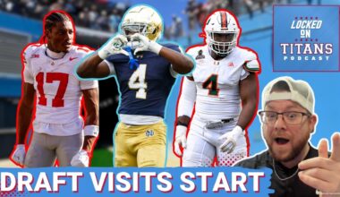 Tennessee Titans DRAFT VISITS START: First Round Options, Trade Back Targets & Late Round Steals