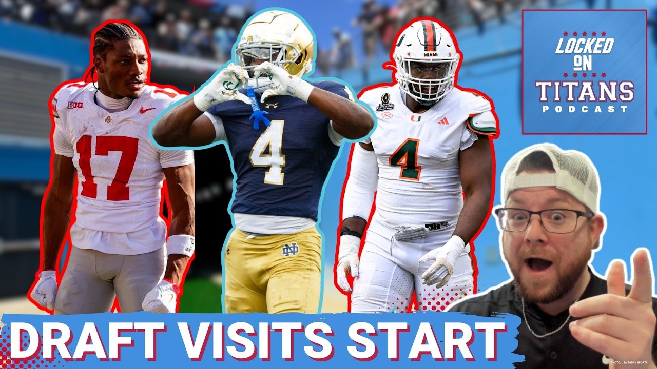 Tennessee Titans DRAFT VISITS START: First Round Options, Trade Back Targets & Late Round Steals