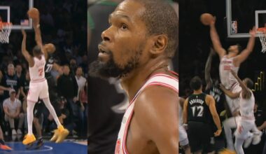 Rudy Gobert clamps Kevin Durant then Alperen Sengun INSANE block to force OT