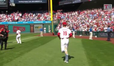Texas Rangers at Philadelphia Phillies Opening Day Introductions