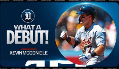 Kevin McGonigle is just the 6th player since 1900 to tally 4 hits in his MLB Opening Day debut! 😲