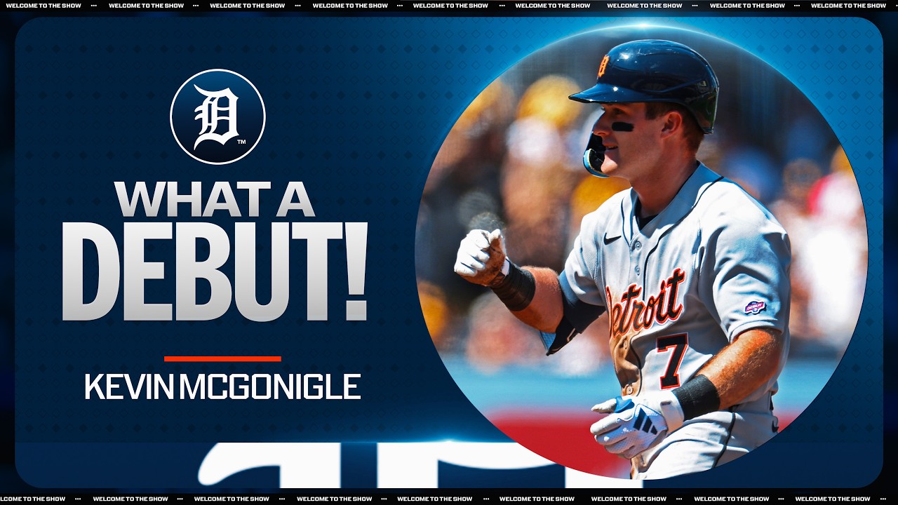 Kevin McGonigle is just the 6th player since 1900 to tally 4 hits in his MLB Opening Day debut! 😲