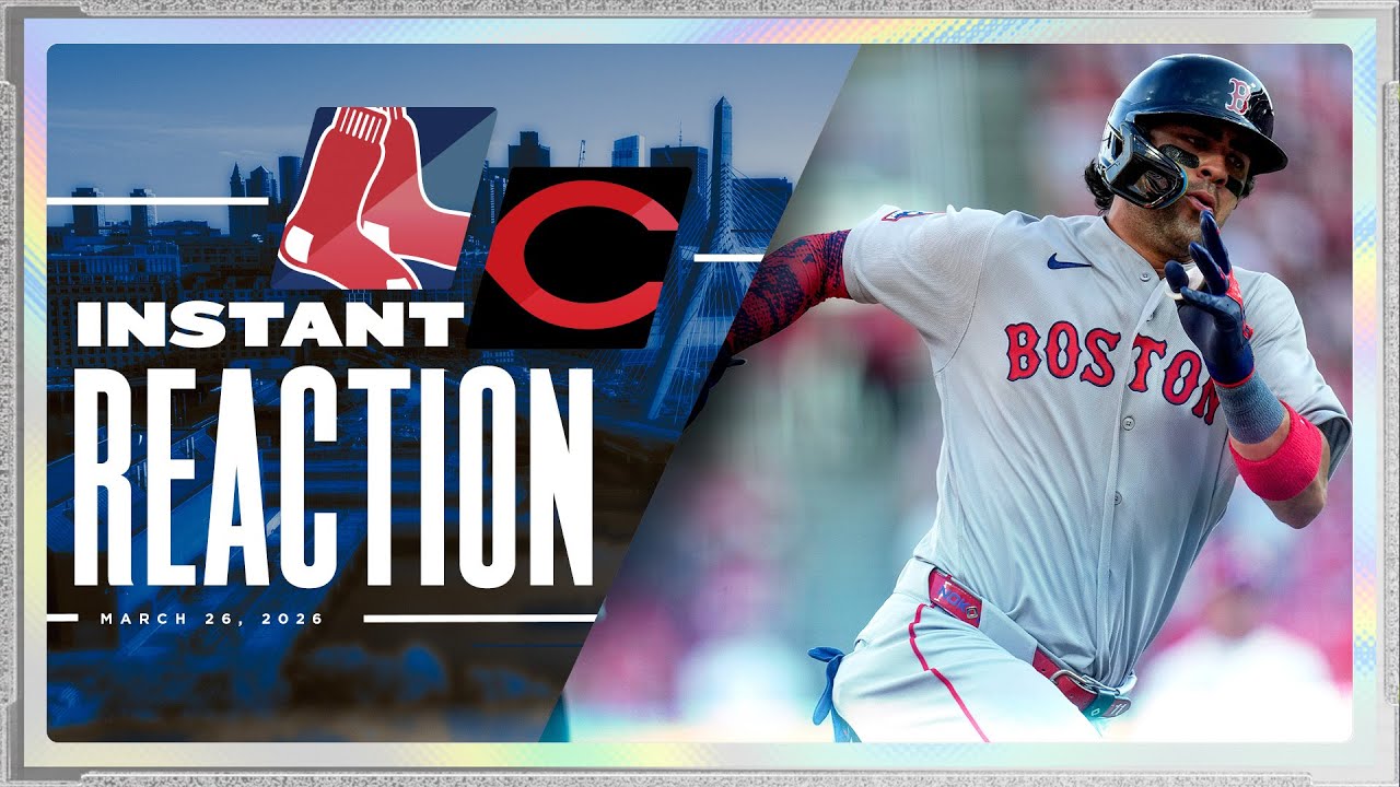 INSTANT REACTION: Red Sox Secure Opening Day Win Over Reds