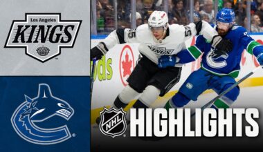 Kings vs. Canucks | NHL Highlights | March 26, 2026