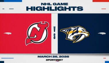 NHL Highlights | Devils vs. Predators - March 26, 2026
