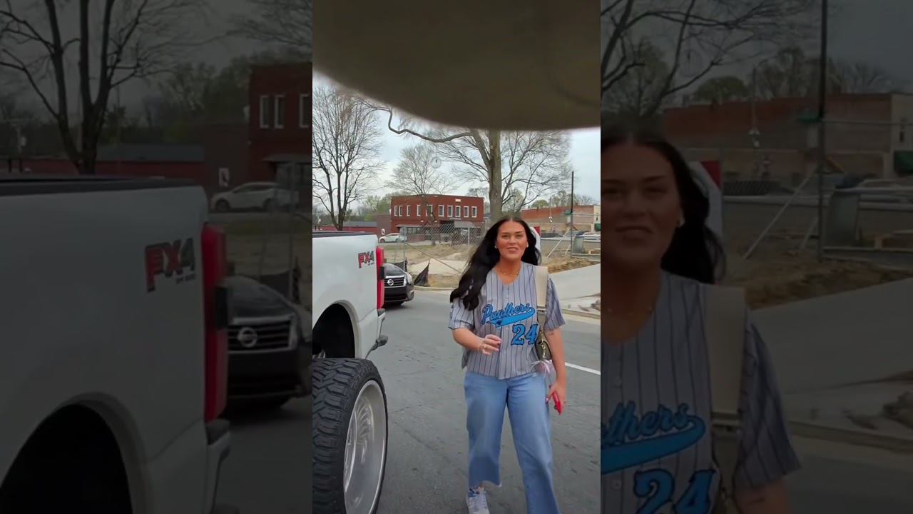 Welcoming Jonathon Brooks from the Carolina Panthers to my card shop!