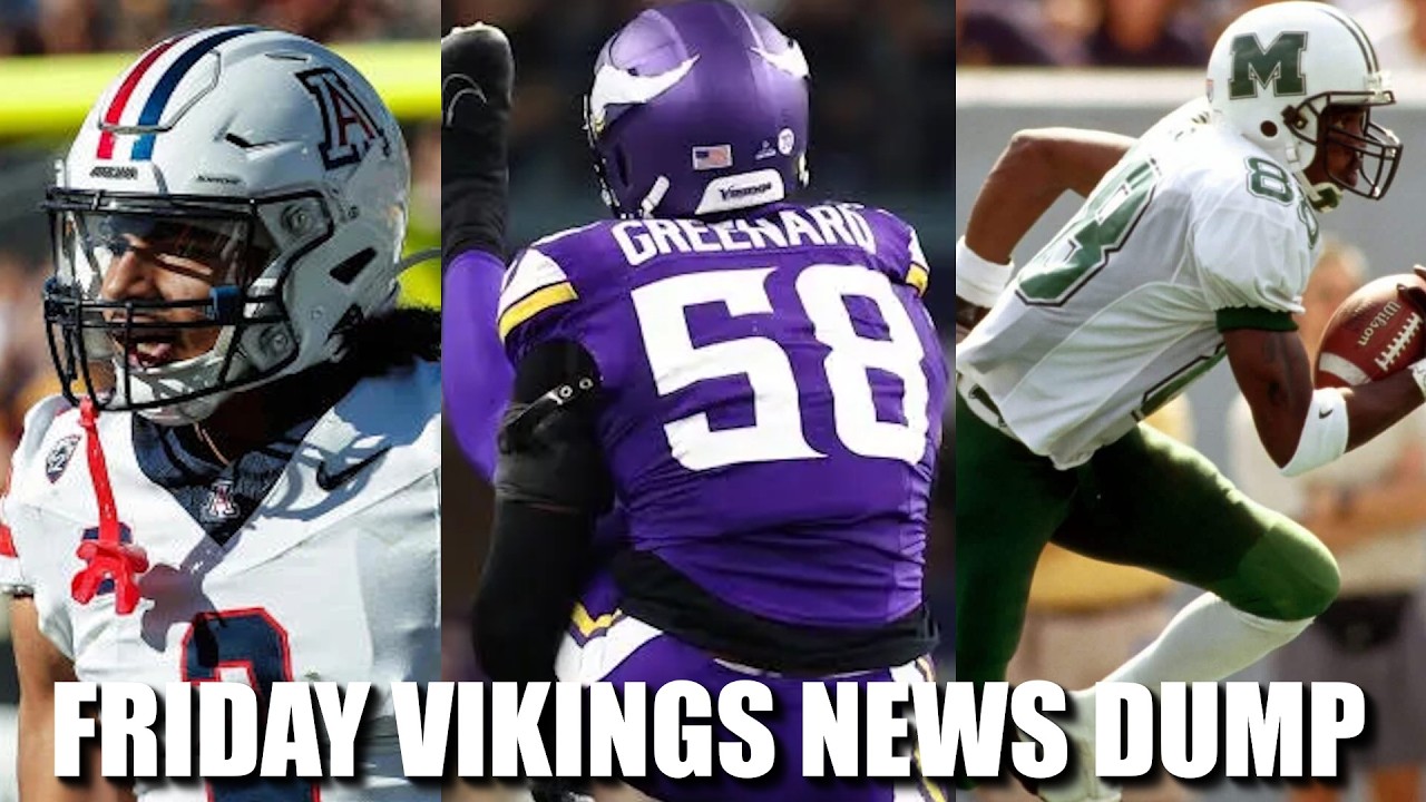 Minnesota Vikings News Dump (3.27.2026) | STUUUUKES! Greenard? Moss Pro Day