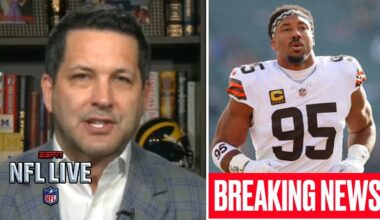 NFL LIVE | Adam Schefter has the latest on Cleveland Browns’ final decision on a Myles Garrett trade