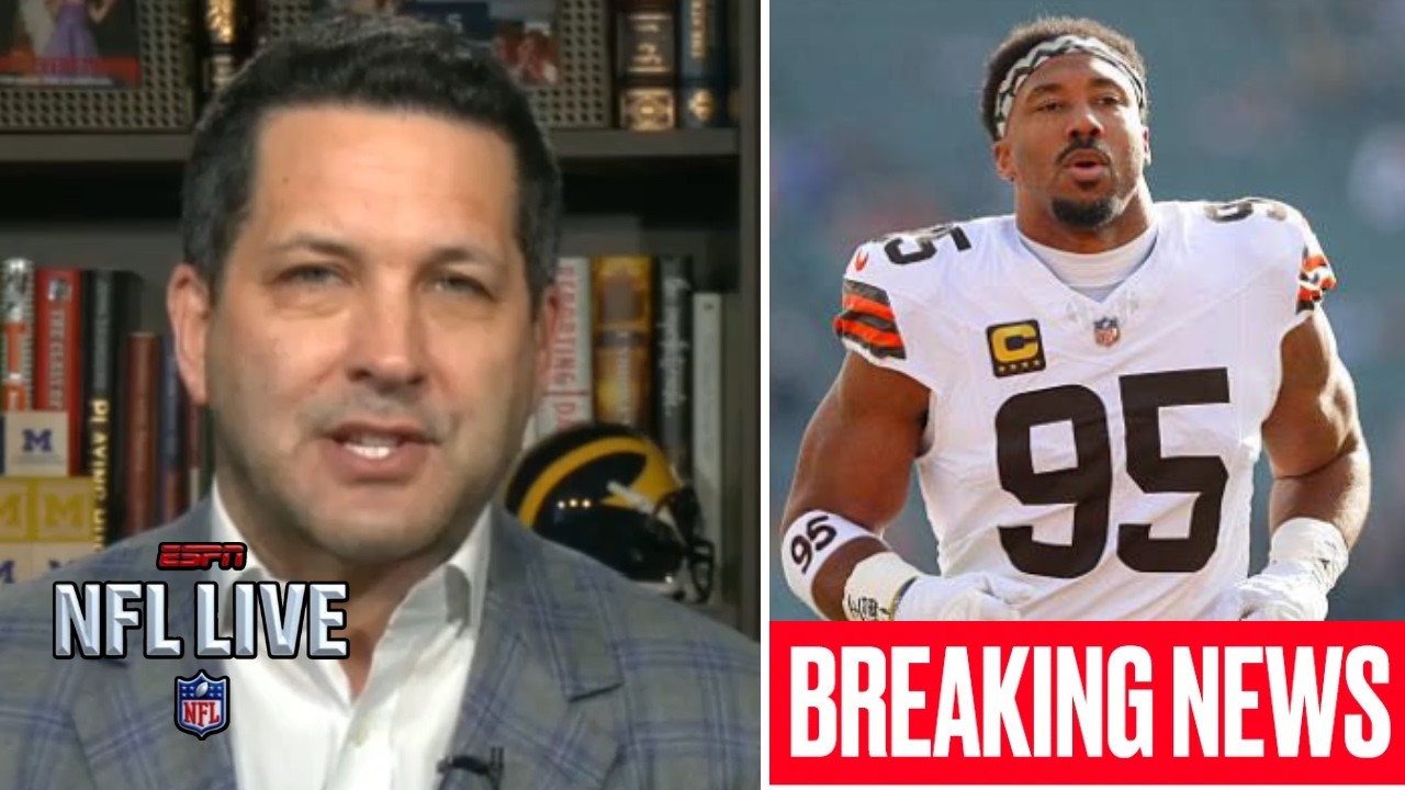 NFL LIVE | Adam Schefter has the latest on Cleveland Browns’ final decision on a Myles Garrett trade