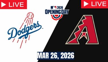 MLB LIVE! Los Angeles Dodgers vs Arizona Diamondbacks | Opening Day 2026 | Full Game 3/26/26