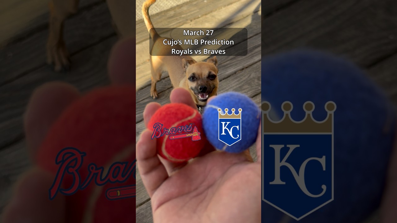 Cujo’s MLB Picks | Kansas City Royals vs Atlanta Braves ⚾ #CujoCatches