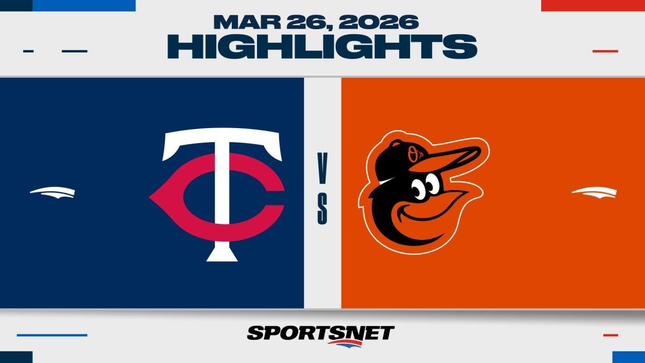 MLB Highlights | Twins vs. Orioles - March 26, 2026