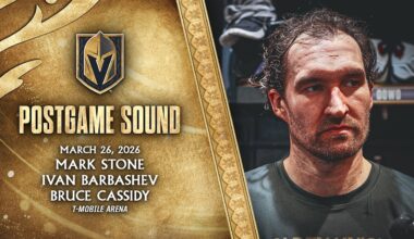 🎥 POSTGAME SOUND: Stone, Barbashev & Cassidy