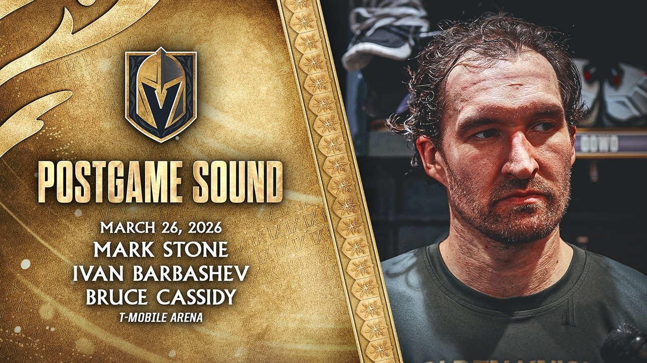 🎥 POSTGAME SOUND: Stone, Barbashev & Cassidy