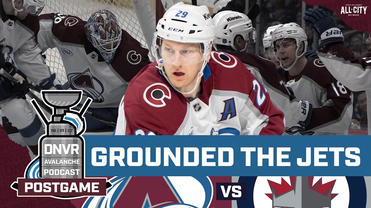 MacKinnon and the Avalanche rise to the occasion in win over Winnipeg Jets | DNVR Avalanche Postgame