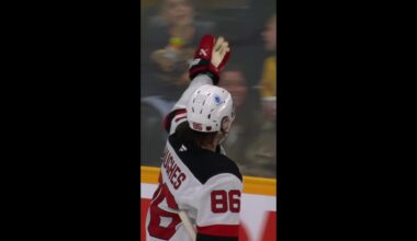 Jesper Bratt with a Short Goal vs. Nashville Predators