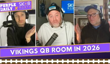 Do Minnesota Vikings have a tidy or messy QB room?