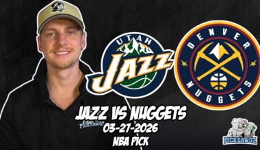 Utah Jazz vs Denver Nuggets 3/27/26 NBA Free Picks & Prediction | NBA Betting Tips