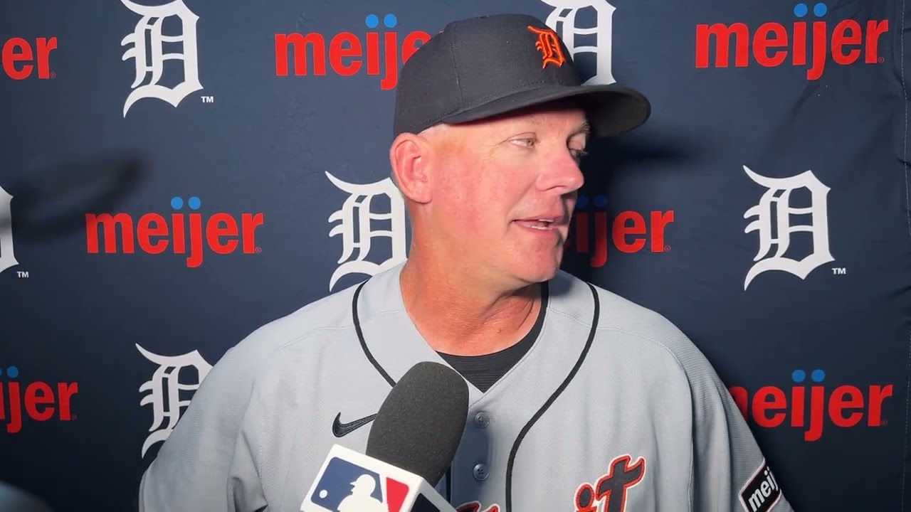 Detroit Tigers' A.J. Hinch on Kevin McGonigle in MLB debut: 'He can hit'